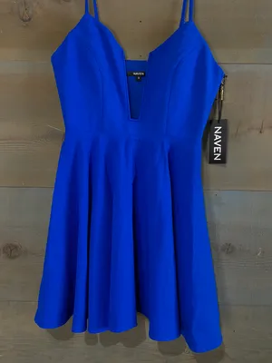 Royal Blue Dress thumbnail 1