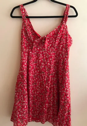 Francesca's Red Sundress thumbnail 1