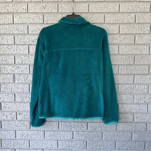 Patagonia Re-Tool Snap-T Pullover Jacket Teal Blue Green Size Medium thumbnail 4
