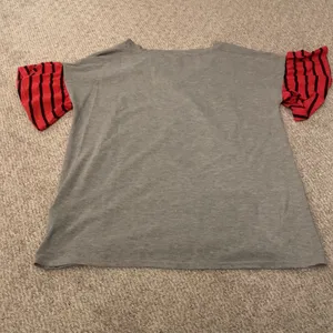 Ohio State Gameday Couture Ruffle Sleeve TShirt Sz L thumbnail 6