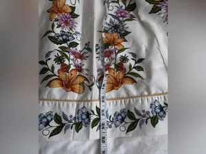 Farm Rio Sweet Bloom Dreamscape Floral Puff Sleeve Mini Dress Size L thumbnail 14