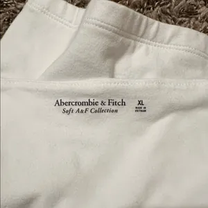 Abercrombie & Fitch Tank Cropped Cami White XL thumbnail 3