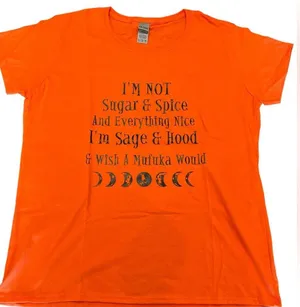Women’s Sugar and Spice Tshirt Size XL thumbnail 1