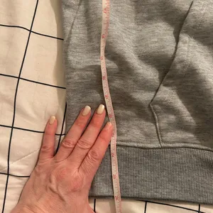 Graphic Gray Hoodie with Purple Print medium thumbnail 6