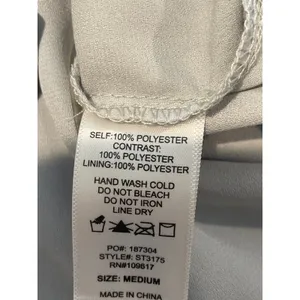 Shinestar Top Silver Sequin Spaghetti Strap V Neck Loose Fit Size M thumbnail 6