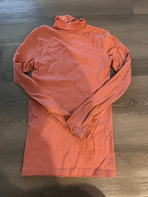 Lululemon pink turtleneck top  thumbnail 1