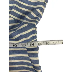 Women's Blue & White Stripe Pants Jumpsuit thumbnail 5