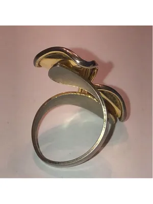 Vintage Gold Tone Wrap Adjustable Boho Ring thumbnail 2