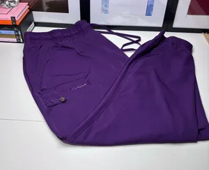Healing Hands HH Works Women’s Renee Jogger Purple Scrub Pants EUC Size 2X thumbnail 1