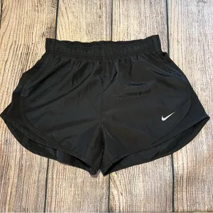 Nike‎ Dri-Fit Tempo Shorts Womens Small Black Track Running Short Brief Lined thumbnail 4