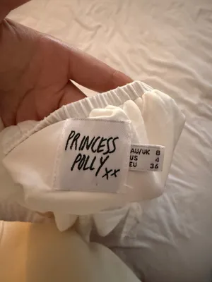 Princess Polly Dress White Mini thumbnail 4