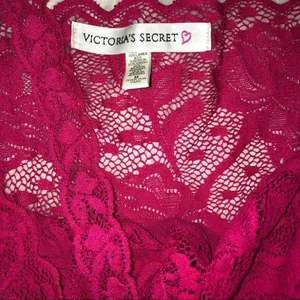 Victoria’s Secret pink medium lacy sheer lingerie thumbnail 3