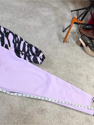 ASOS 4505 Women’s Printed Ski Suit Snowsuit One-Piece in Printer Lilac 12 thumbnail 15