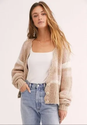 Free People Fine Time Cardigan thumbnail 3