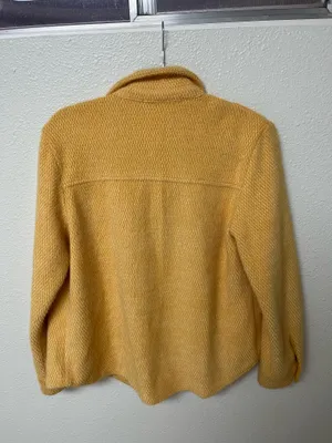 Skies Are Blue Yellow shirt jacket thumbnail 5