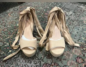 FINAL PRICE Brand New ZBY Wedges thumbnail 1