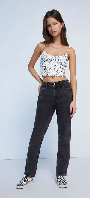 Pacsun Black Mom Jeans thumbnail 1