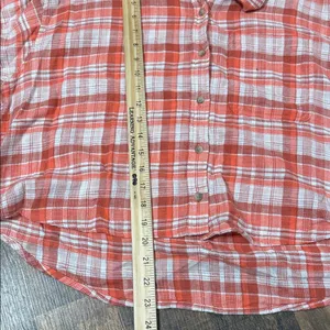 American Eagle Flannel Plaid Button-Up Shirt NWT thumbnail 11