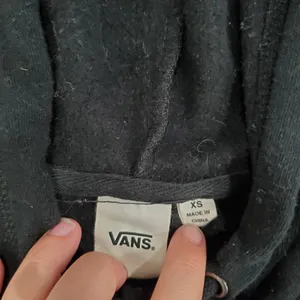 Vans Off The Wall Black Pullover Sweatshirt Size XS thumbnail 3