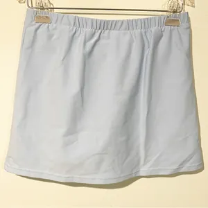 Nike Vintage Size Small Light Blue Pull on Skort Skirt Shorts NEW Athletic‎ thumbnail 6