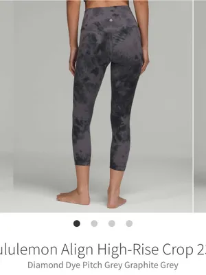 Lululemon Matching Set – Diamond Dye Pitch Grey Graphite Grey - size 4 thumbnail 5