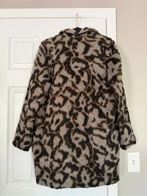 Veronica Beard Alpaca Wool Blend Long Textured Coat Jacket thumbnail 9
