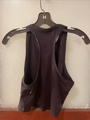 Athleta Black Racerback Tank Top thumbnail 3