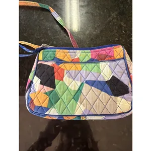 Vera Bradley Geometric Colorful Crossbody Purse Bag Handbag Quilted Y2K Vibes thumbnail 5