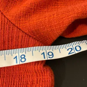 J Crew V -Neck Long‎ Sleeve Top. Size Medium. Burnt Orange thumbnail 6