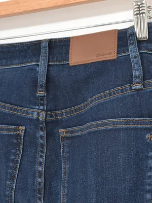Madewell Curvy Cali Demi Boot Flare Jeans Size 23 Blue Lakspur Wash Tencel Denim thumbnail 5
