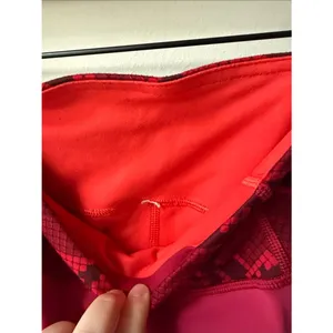 Lululemon Pink Wunder Under Leggings Snake Print Waist High Rise thumbnail 4