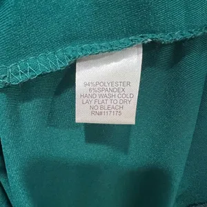SANDIVA Teal Beaded Neckline Maxi Dress Women's Size M Sleeveless Empire Waist thumbnail 6