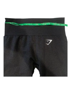 GYMSHARK Black High-Rise Seamless Leggings thumbnail 3