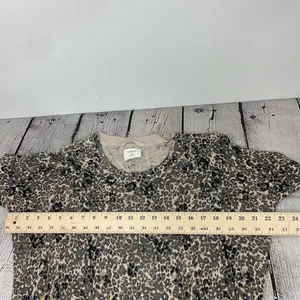 Aritzia Wilfred Balzac Leopard print light sweater size Medium thumbnail 13