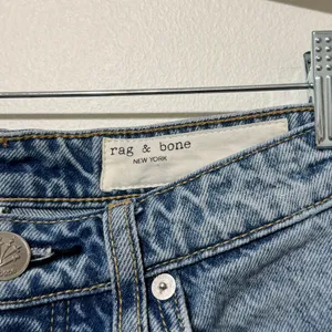 Rag & Bone Alex High Rise Straight Fit Size 27 Raw Hem Cotton Button Fly thumbnail 5