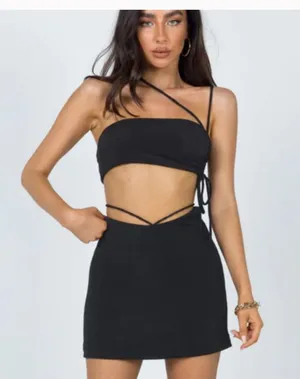 Princess Polly Set Two-Piece Black thumbnail 1