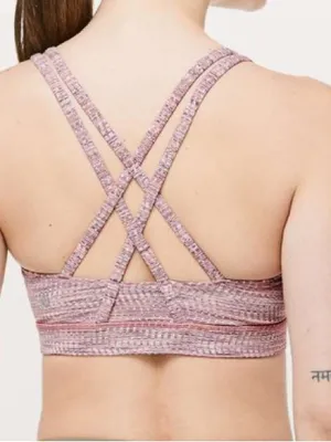 Lululemon Energy Bra Arrow Jacquard Antique Bark Copper Coil thumbnail 6