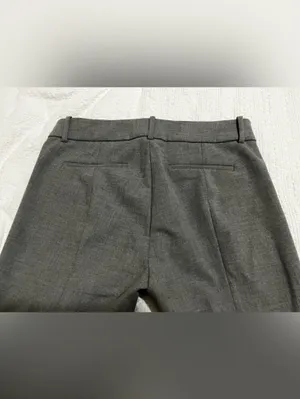 J. Crew Cameron Gray Tailored Trousers sz 10 Career Classic Preppy thumbnail 9