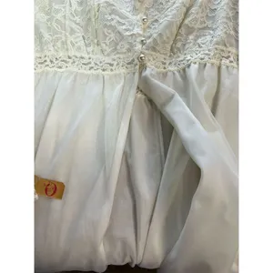 Olga Ivory Lace Nightgown Peignoir Set Size 34M Chemise Vintage, Lace, Wedding thumbnail 12