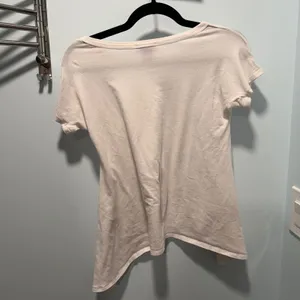 Aqua‎ Womens White Sharkbite Asymmetrical Hem Short Sleeve T-Shirt Size L thumbnail 3