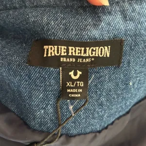 NWT True Religion Denim Buddha Varsity Jacket sz XL thumbnail 3