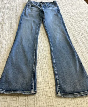 Buckle Light Blue Boot Cut Jeans Size 23 thumbnail 1