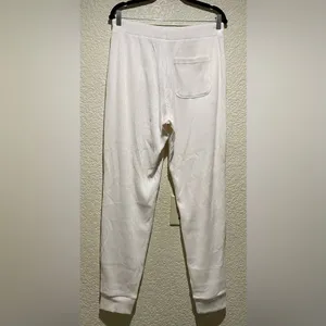 Alo Yoga NWOT Muse Sweatpants Ivory Size L thumbnail 8