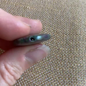 Ruby Zoisite (Anyolite) Drilled Pendant Green thumbnail 4