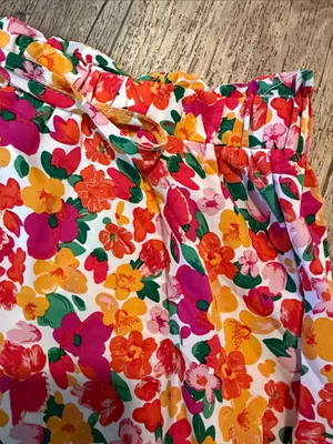 SheIn Multicolor Floral Tiered Maxi Skirt thumbnail 9
