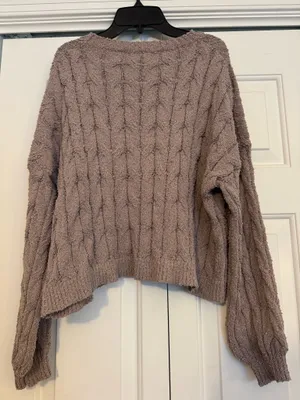 Altar’d State Mauve Sweater thumbnail 2