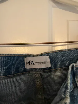 ZARA Jeans High-Rise Straight Leg thumbnail 3