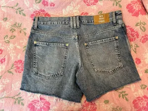 Free People Denim Shorts Cut-Off 25 thumbnail 2