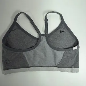 NIKE XL Small Dri-Fit Indy Light Support Sports Bra Gray Swoosh Logo Women's thumbnail 7