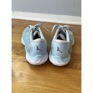 Mizuno Wave Inspire 20 Women's Cerulean‎ Blue White Running Shoes Size 9.5 thumbnail 4
